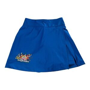 Disney Parks 2024 Play In The Parks Blue Skort Size X-Small